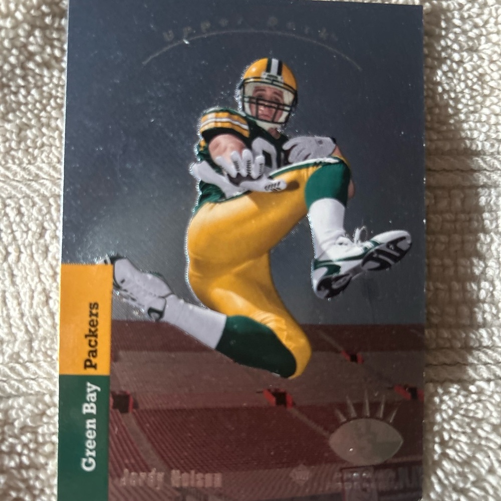 Jordy Nelson Rookie Card ( 2008 upper deck company #180 )